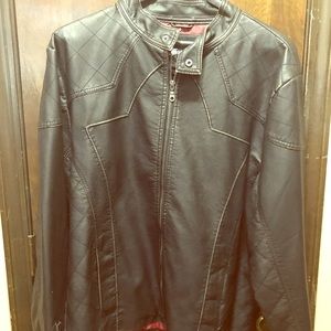Men's Pleather Jacket